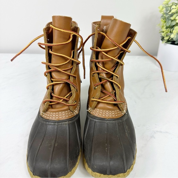 L.L. Bean Bean Boots 8” Unlined Sz 7 - Picture 15 of 16